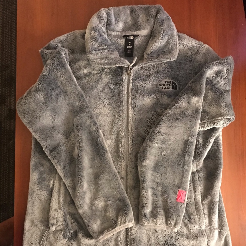 The North face Osito pink ribbon jacket
